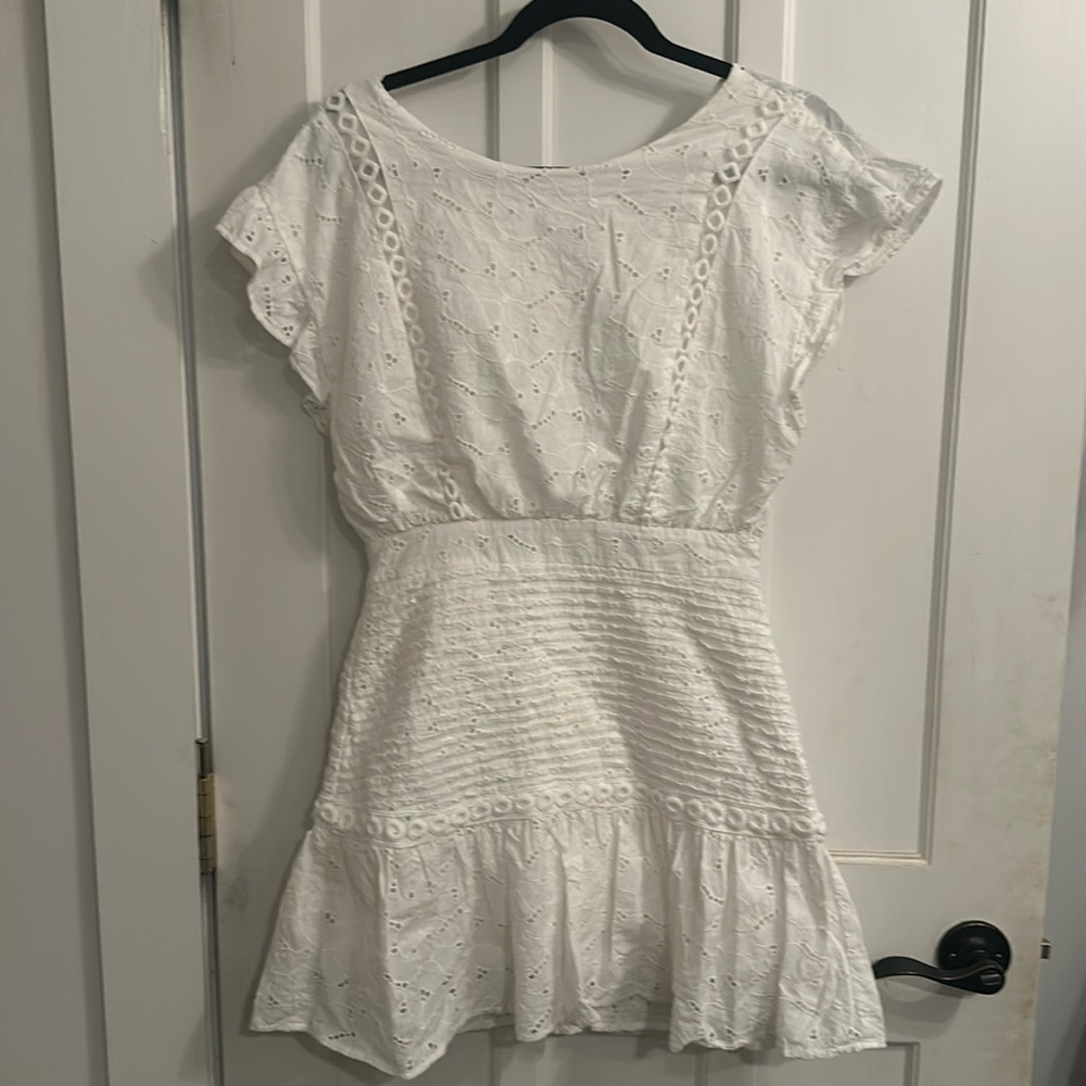 Open back dress